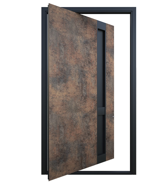 Pivot hinge allows for a larger opening