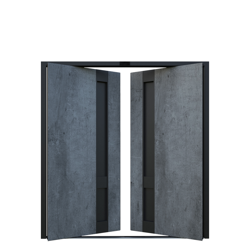 Premium aluminium modern front doors