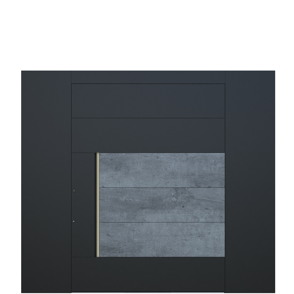 Pivot doors use our Exclusive profile, manufactured from premium  components